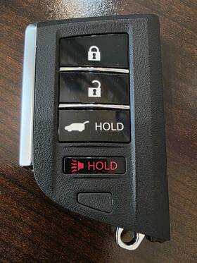 72147-tya-a21 Acura Oem 2024 Mdx Smart Key Fob Remote / Used Excellent Condition