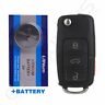 Hlo1j0959753am-7 Adp818171107s Autodayplus For Volkswagen Beetle Key Remote Entry Car Fob Replacement