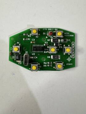 270-0012-00 Aftermarket Products Keyless Entry Circuit Board Vb-168p Responder Keyfob Fob