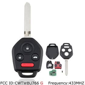 Cwtwbu766-g Aftermarket Products Remote Key Fob 433mhz Fit 2012-2019 Subaru Forester Impreza Sti Wrx