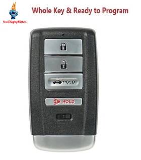 Prx-acu-v171 Aftermarket Products Replacement For Select 2016 2017 2018 Acura Ilx Keyless Smart Remote Car Key Fob
