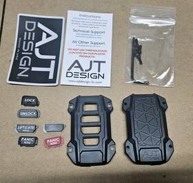 00469 Ajt Design 2019 Rav4 / 2022 4runner Black Key Fob New