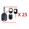 Akfds253 Autokey Supply Usa Remote Control Head Key Fob Case Shell