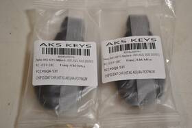 Rc-jeep-18c Aks Keys 2-pack Key Fob Remote Controls