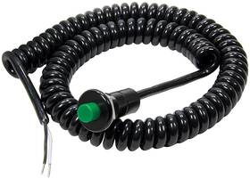 All80180 Allstar Performance Remote Button With Cord Sm Green