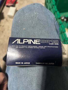 8319 Alpine Chip Key For Fob