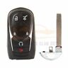 Autopartsclub2018 Ap800555a2c18 For Buick Brand New Uncut Replacement Keyless Remote Key Fob