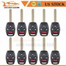 Autopartsclub2018 Ap800698a1c18 Replacement Uncut Remote Key Fob Keyless Entry Transmitter For Honda
