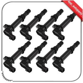 App070622s01 App-autoparts 8 Ignition Coils For Jeep Grand Cherokee Dodge Ram 1500 Durango 4.7l 3.7l