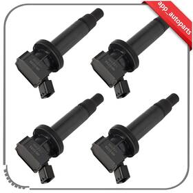 App070639s01 App-autoparts 4 Ignition Coils For Toyota Corolla Celica Matrix 1.8l 2000-2008 Uf247