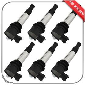 App070787s01 App-autoparts 6pcs Ignition Coil Replacement For Cadillac Cts Srx Allure Lacrosse 2.8 3.6l