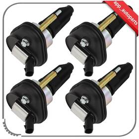 App994437s01 App-autoparts 4 Pack Ignition Coil For Chevy Trailblazer Gmc Canyon Envoy C1395 Uf303