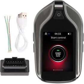 Ma-100 Aramox Lcd Smart Key Universal Ma100 Remote Keyless Entry Start Stop Engine Button Fob