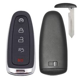 Arruweer 750850678460 For Ford Smart Key Fob Shell Case Fit Edge Escape Explorer Focus Flex