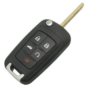Alxfl03 Arruweer Replacement Key Fob Cover Case Shell Fit For Chevy Cruze Camaro Equinox Impal