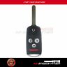 Asp125478t01 Asspeedfat For Acura Tsx Remote Keyless Entry Flip Key Fob
