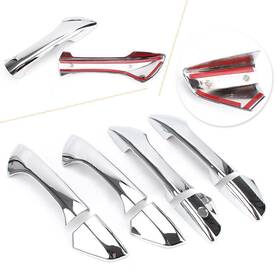 2018yf058 Astore 8pcs Side Door Handle Cover Trim Chrome For Honda Accord Coupe Sedan 2008-12 Us