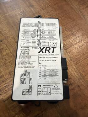 392-127-319 Astroflex Rev-1 New Xrt Remote Control Engine Starter