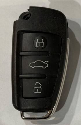204y11000400 Audi A1 Tt Oem Keyless Entry Flip Keyfob 3b With Id 48 Chip Hlo De 8xo
