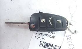 654.au1d16 Audi 2016 A3 Key Fob Remote Jack Knife 4 Button