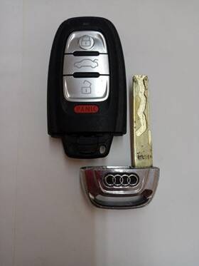 654.au1m09 Audi 2009 A4 Keyless Entry Key Fob Remote 654.au1m09 Audi 2009 A4 Keyless Entry Key Fob Remote