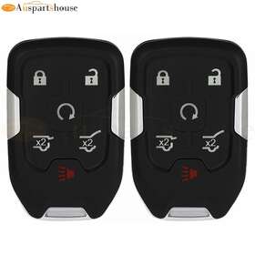 10284656 Auspartshouse 2x Remote Entry Car Key Shell Case For Chevrolet Tahoe Gmc Yukon 2014-2018