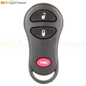 9934478 Auspartshouse Remote Button Pad Car Key Shell Case For Keyless Entry Fits Dodge Chrysler 2003