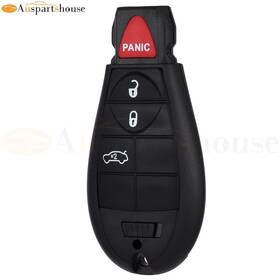 Auspartshouse 9937158 4 Buttons Keyless Entry Car Key Fob For Dodge Dart 2013-2016