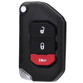 9985784 Auspartshouse For Jeep Wrangler 2018-2019 3.0l 2.6l V6 3 Buttons Keyless Remote Entry Key Fob
