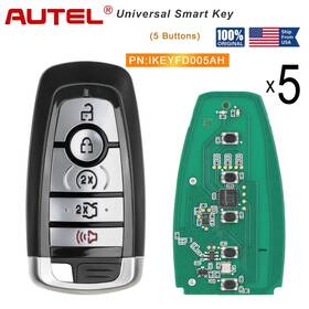 Ikeyfd005ah Autel 5x Universal Smart Key 5 Buttons 868/902mhz For Km100/km100e