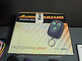 41026 Auto Command 0ne Autocommand Professional Series Remote Start System Model Complete Kit