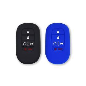 Autobase 880146054668 Silicone Key Fob Cover For 2022-2026 Honda Civic Accord Cr-v Pilot - 2 Pcs