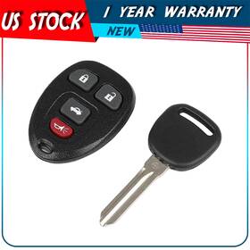 Ad19010001a Autodayplus Remote Car Fob Key Fits Chevy Cobalt Malibu Pontiac G5 Buick Lacrosse Saturn