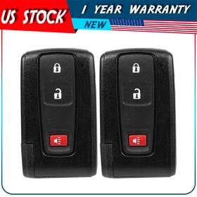 Ad84516501a Autodayplus 2x Remote Car Key Shell For Toyota Prius 1.5l 2004-2009