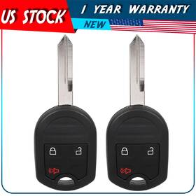 Ad84516601a Autodayplus 2x Remote Car Key Shell For Ford Edge Escape Expedition Explorer F150 Freestar