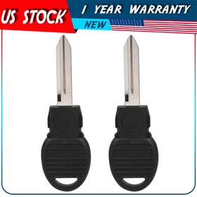 Ad84521301a Autodayplus 2x Remote Car Key Fob For Dodge Ram Charger Magnum Chrysler 300 Jeep Commander