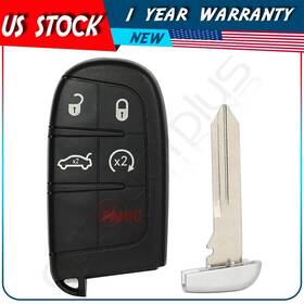 Adp12576101s Autodayplus Remote Car Key Shell For Dodge Charger 2011-13 2014 2015 2016 2017 2018 Buttons