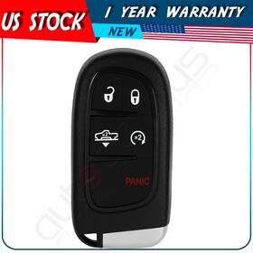 Adp12576801s Autodayplus Remote Car Key Shell For Ram 1500 2500 2013 2014 2015 2016 2017 2018 5 Buttons