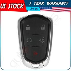 Adp12577101s Autodayplus Remote Car Key Shell For Cadillac Cts 2014 2015 2016 2017 2018 2019 5 Buttons