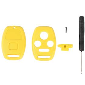 Adp12881001s Autodayplus For Honda Accord Civic Pilot Cr-v Yellow Remote Key Fob Shell Case Screw Driver Adp12881001s Autodayplus For Honda Accord Civic Pilot Cr-v Yellow Remote Key Fob Shell Case Screw Driver