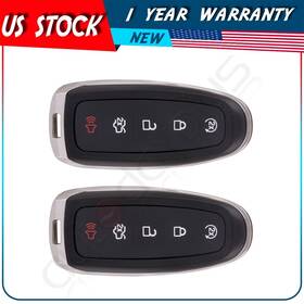 Adp81764401s Autodayplus 2 Remote Car Key Shell For Ford Escape Titanium 2013 2014 2015 2016 5 Buttons