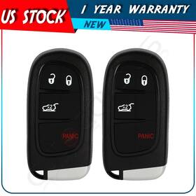 Adp83416101s Autodayplus 2 Remote Car Key Shell For Jeep Cherokee 2014 2015 2016 2017 2018 2019 4 Buttons
