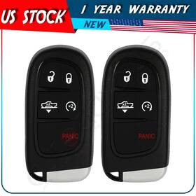 Adp83417001s Autodayplus 2 Remote Car Key Shell For Ram 1500 2500 2013 2014 2015 2016 2017 2018 5 Buttons