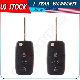 Adp99068801s Autodayplus 2 Remote Car Key Shell For Audi Allroad Quattro 2002 2003 2004 2005 4 Buttons