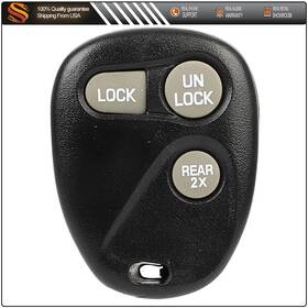 Ad19007401a Autodealspart Remote Car Key Shell For Chevrolet Buick Cadillac Gmc Oldsmobile Pontiac Saturn