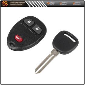 Ad19009901a Autodealspart Remote Car Fob Key For Chevrolet Uplander Pontiac Montana Saturn Buick Terraza