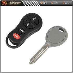 Ad19010801a Autodealspart Remote Car Fob Key For Chrysler Sebring Intrepid Stratus Jeep Liberty 01-04