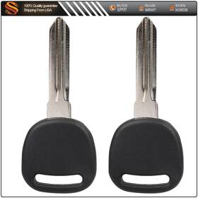 Ad84515601a Autodealspart 2x Car Key For Chevrolet Impala Silverado Traverse Gmc Yukon Sierra Acadia
