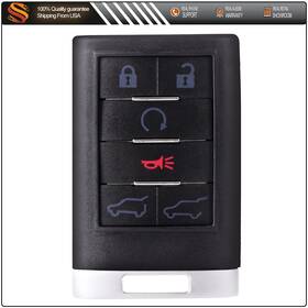 Aut05724401s Autodealspart Remote Car Key Shell For Cadillac Escalade 2009 2010 2011 2012 2013 2014