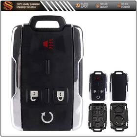 Aut05726401s Autodealspart Remote Car Key Shell For Chevrolet Silverado 2014 2015 2016 2017-2019 Buttons